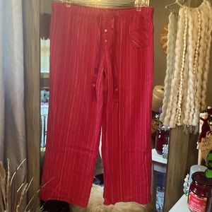 Unknown brand women’s large pajama bottoms